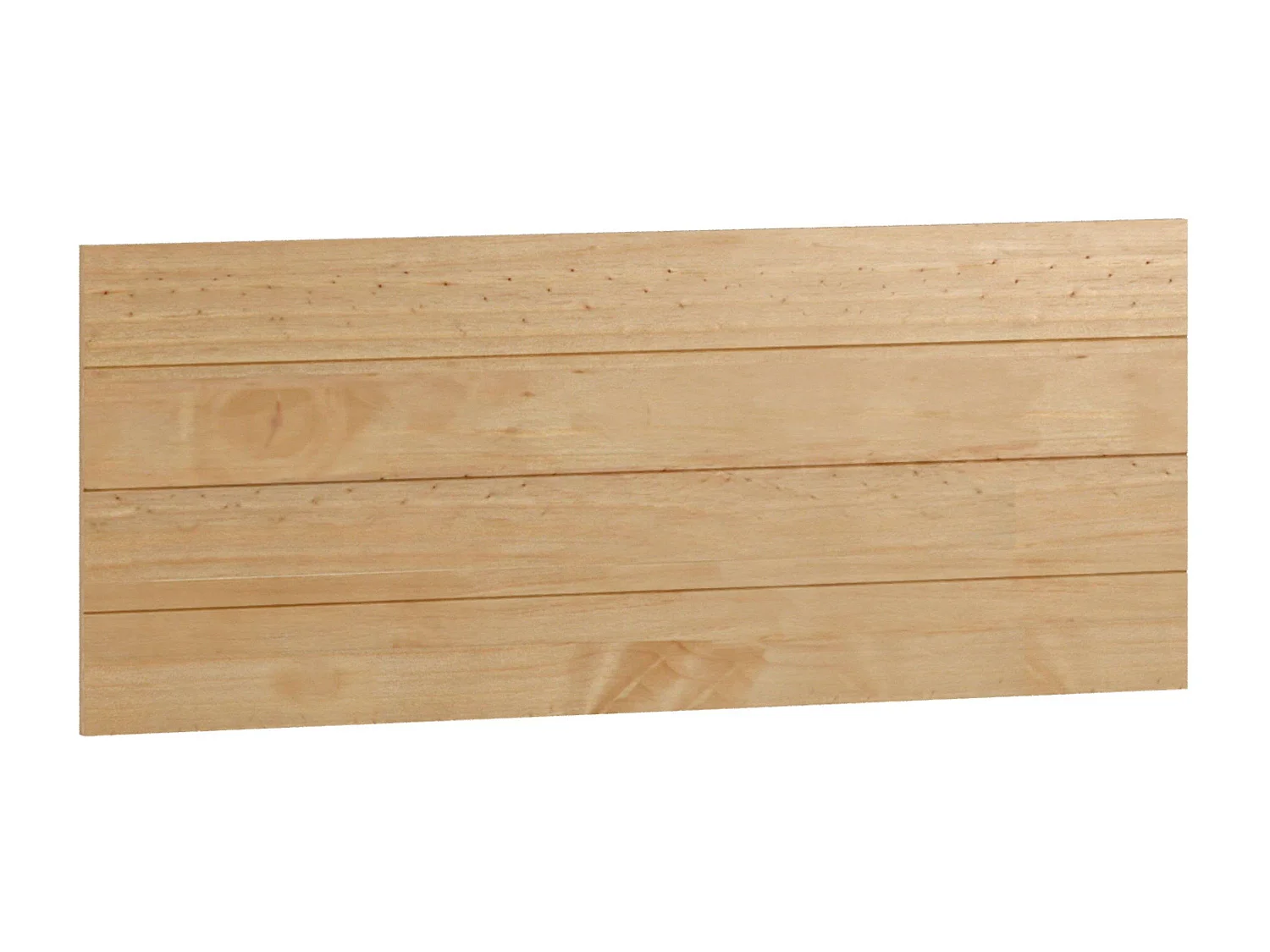 Cabeceira de cama 90 Youth Madeira de pinho branco/carvalho 110 cm