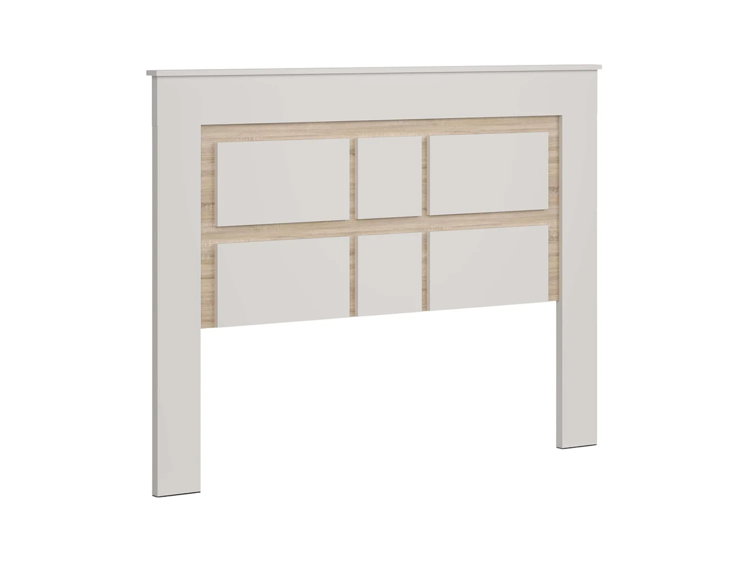 Cabecero Sara Nórdico, Roble Sonoma y Kashmir 160 cm