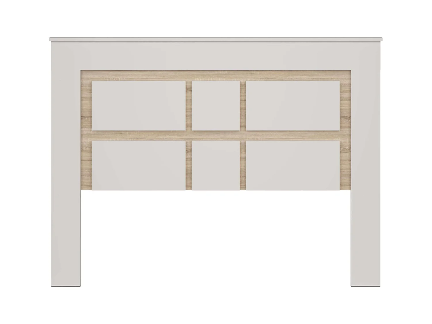 Cabecero Sara Nórdico, Roble Sonoma y Kashmir 160 cm