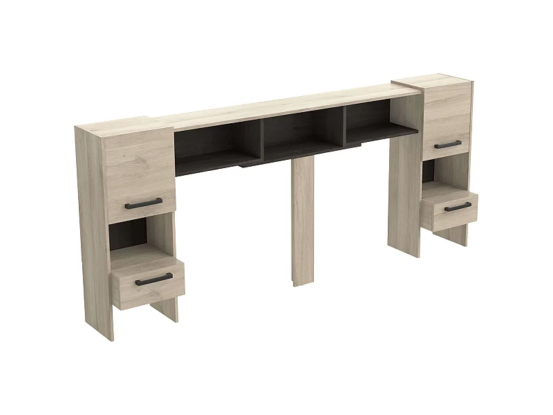 Cabecero Watson Roble Kronberg/Waterford Matrimonio 135/140/150 cm