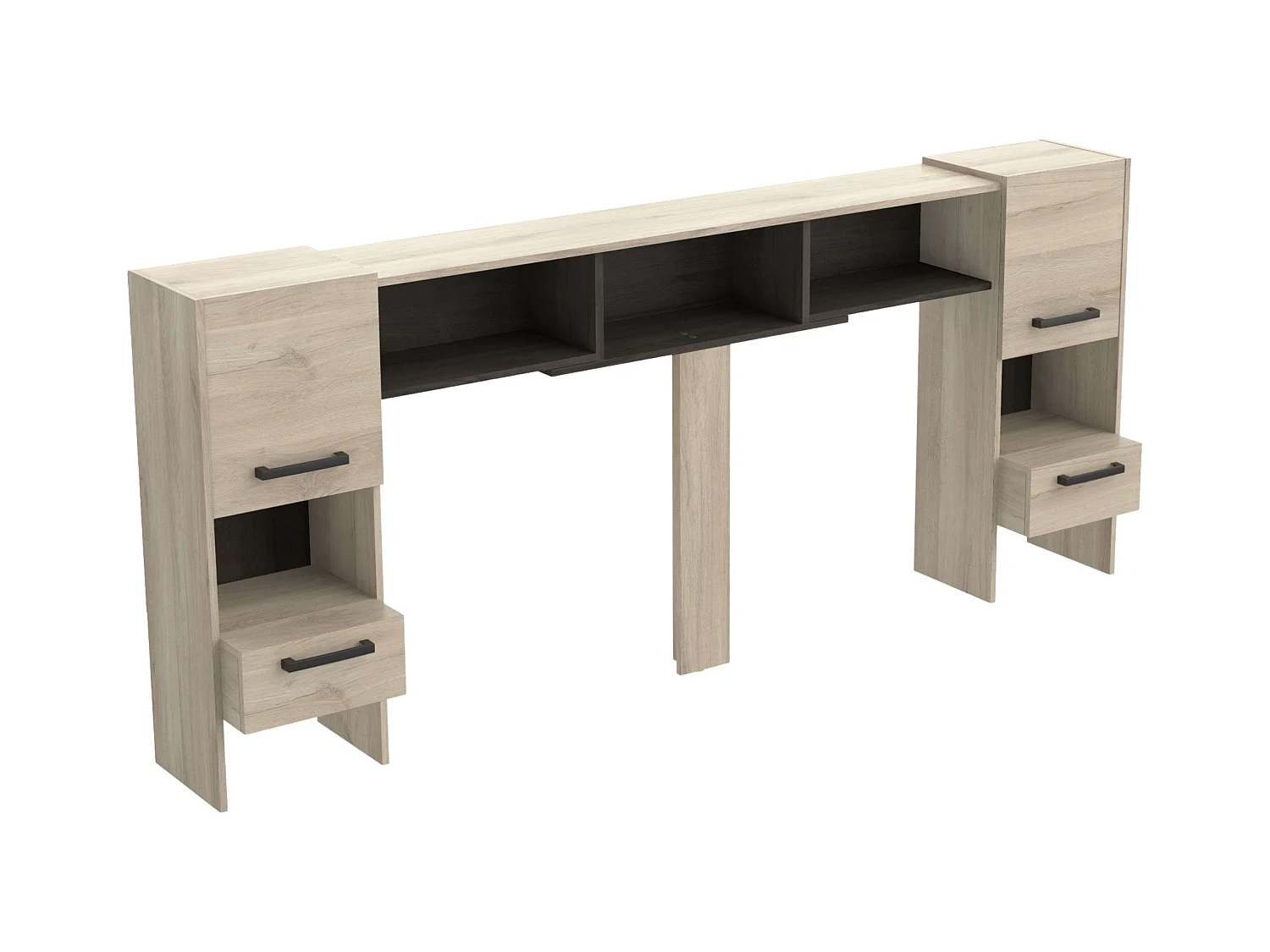 Cabecero Watson Roble Kronberg/Waterford Matrimonio 135/140/150 cm