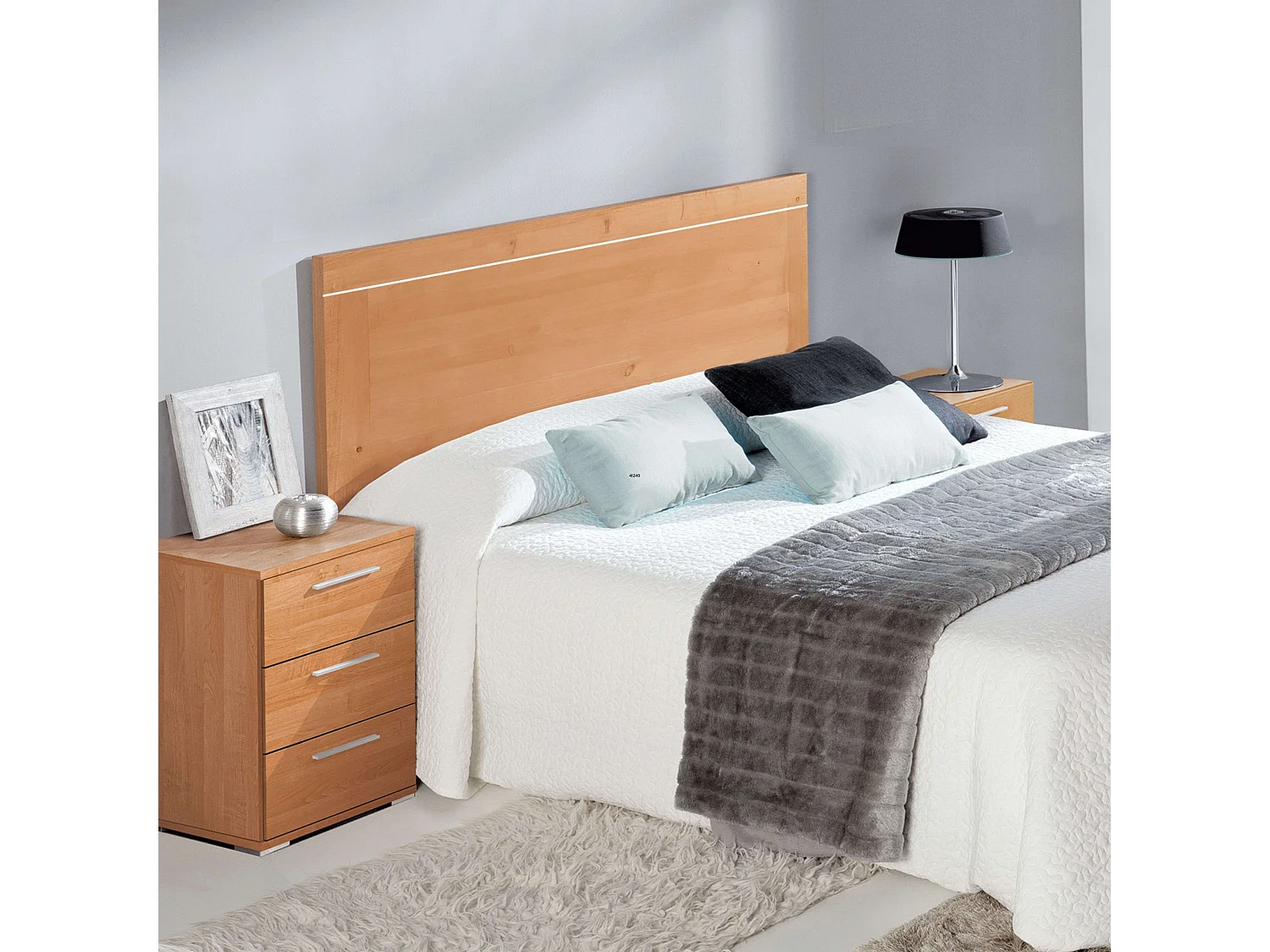 Cabeceira de cama Zea Cherry 158 cm