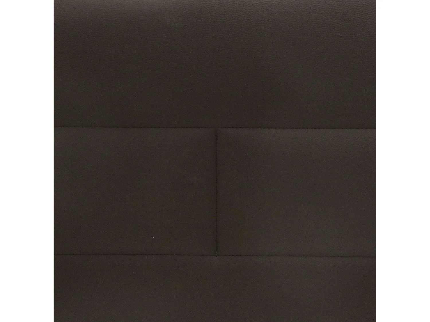 Cabeceira Estofada Cube Mini para Jovens, Tijolo Marrom, 106x54x3 cm