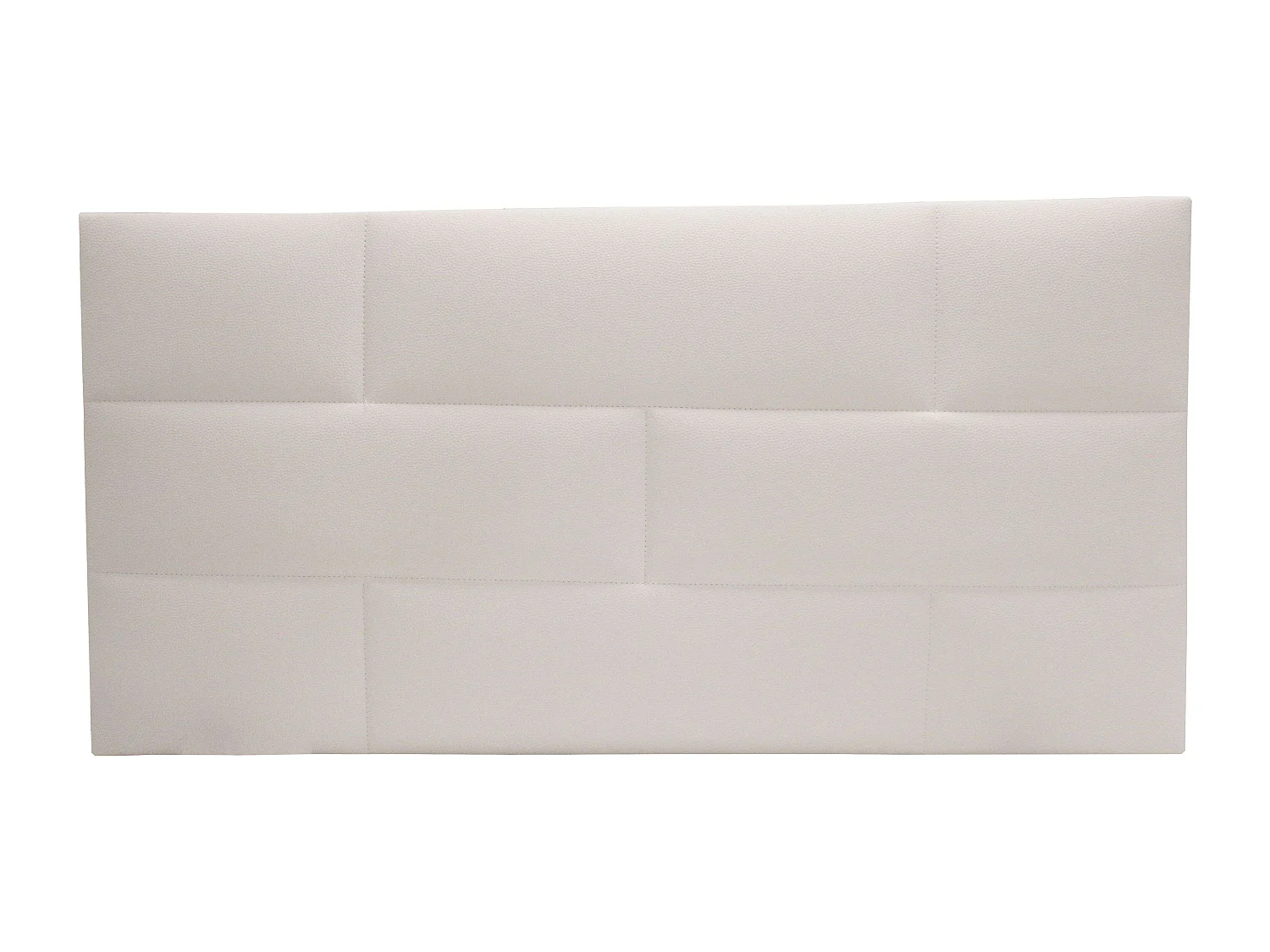 Cabeceira Cube Mini Tapeçaria Juvenil Tijolo Branco 106x54x3 cm