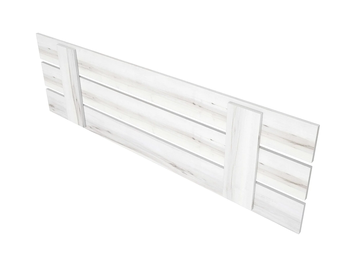 Cabecero Lucca Contemporáneo Blanco para Camas 150/135 cm
