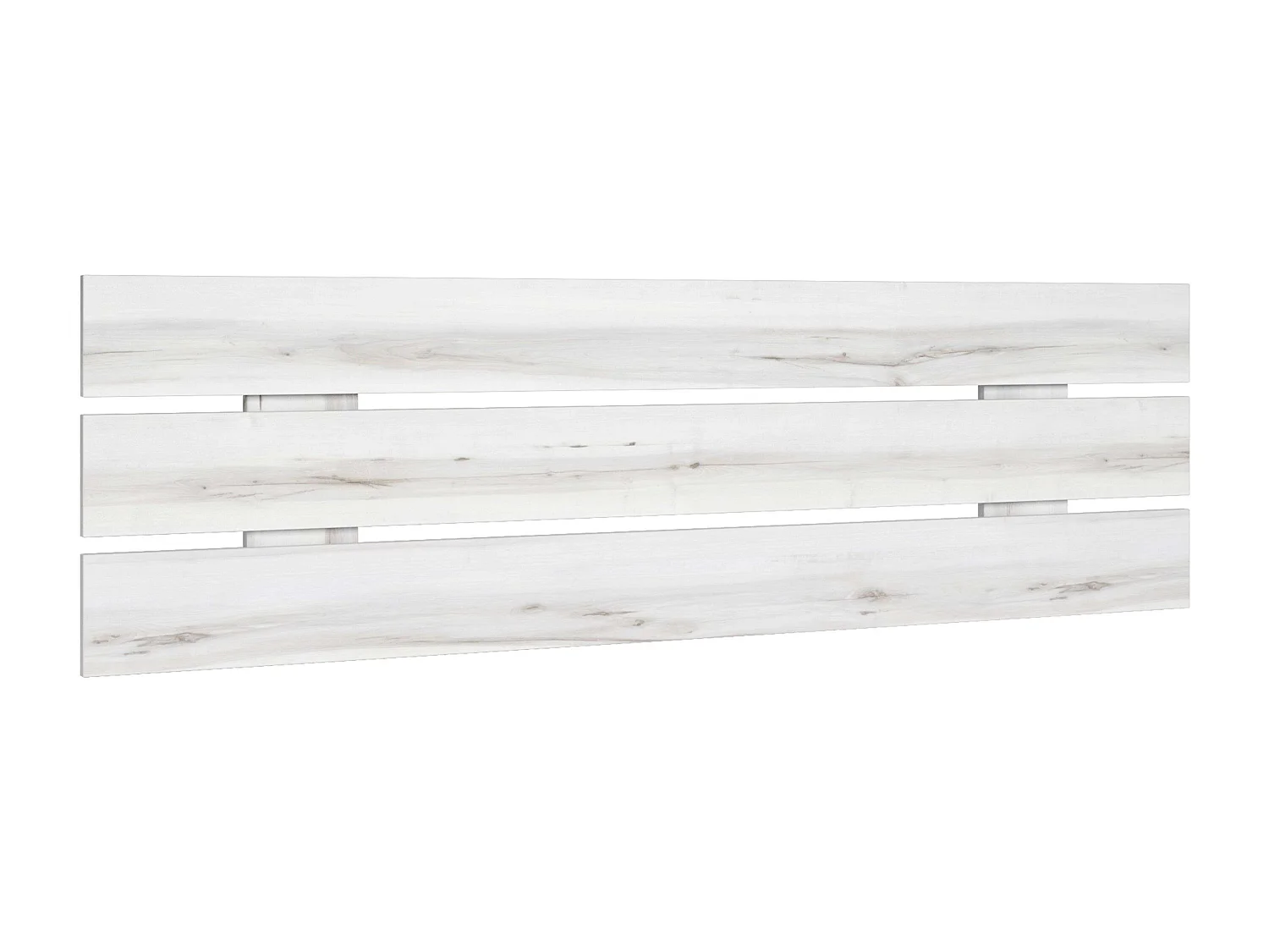 Cabeceira Lucca Contemporânea Branca para Camas de 150/135 cm