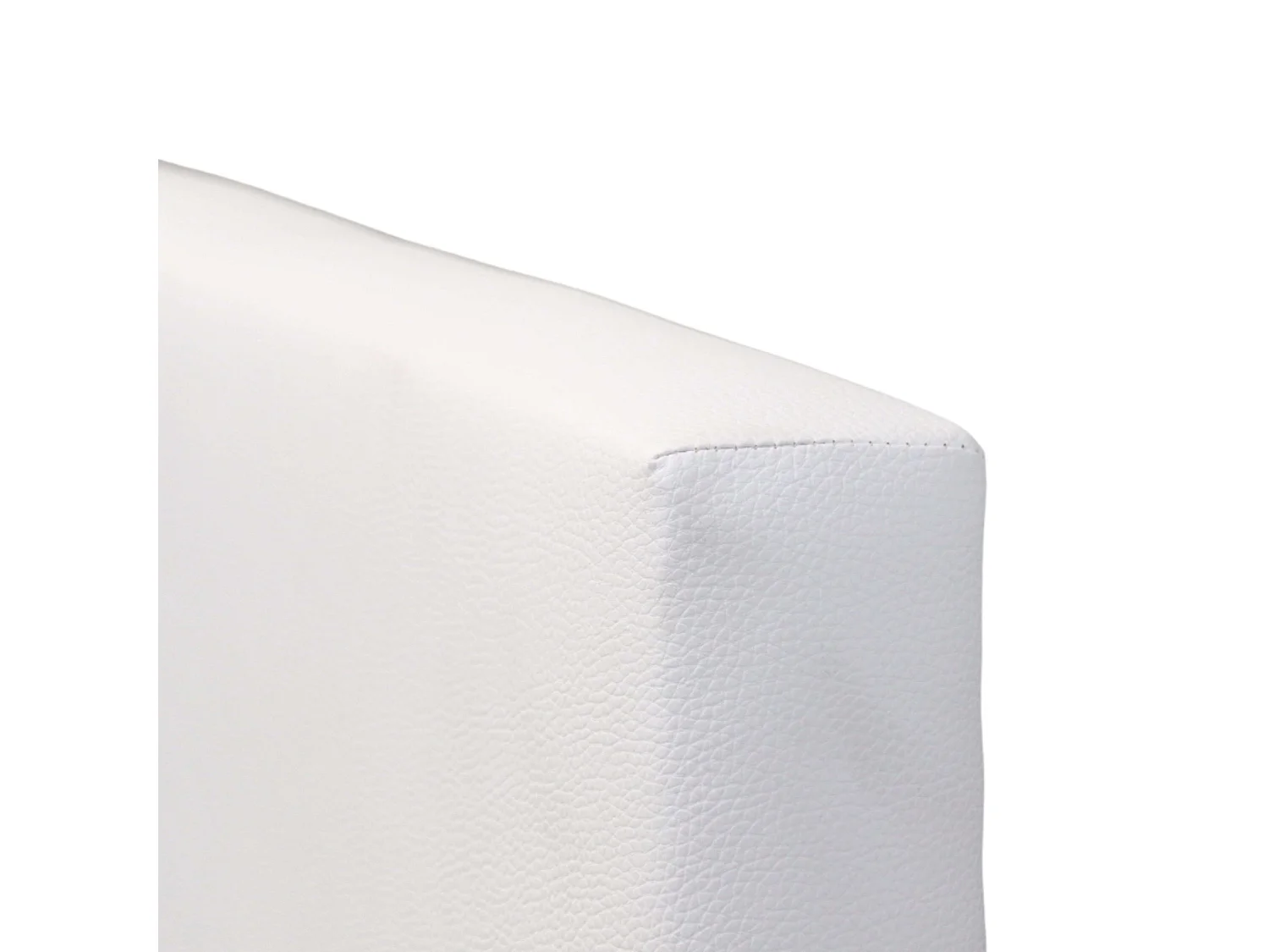 Cabecero Anais de Polipiel para Cama Matrimonio Blanco 165,5x118 cm