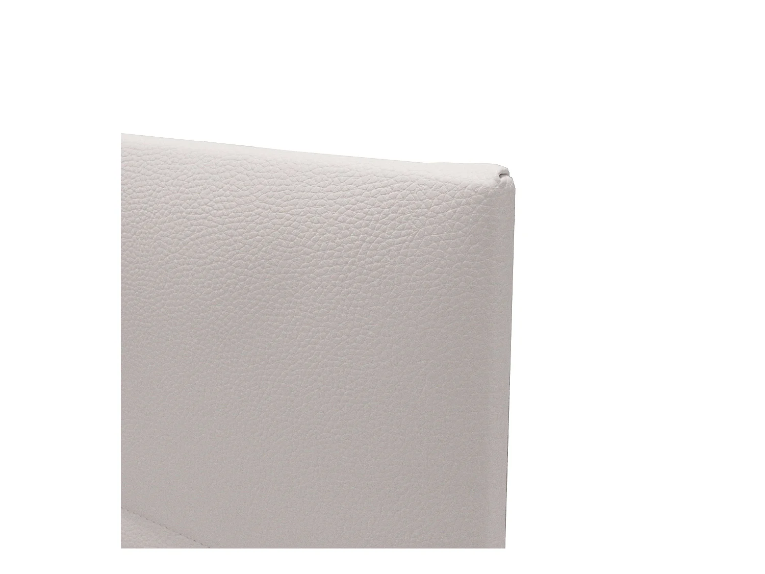 Cabecero Doble Cube Tapizado Ladrillo Blanco 166x54x3 cm