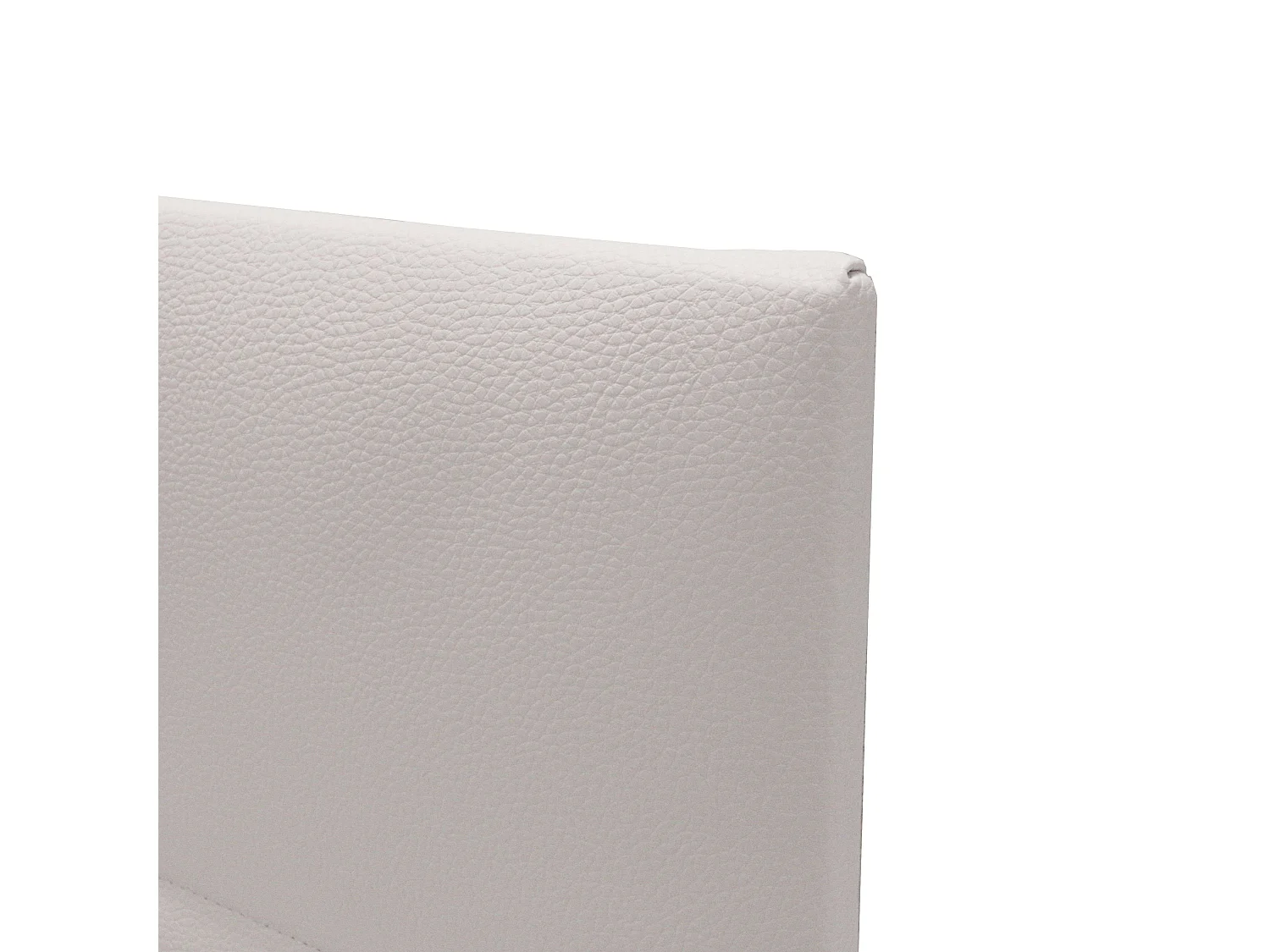 Cabeceira Dupla Cube Estofada Tijolo Branco 166x54x3 cm