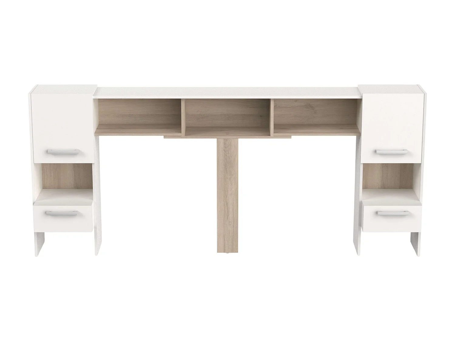 Cabeceira Watson Kronberg Carvalho Branco Mate 135/140/150 cm