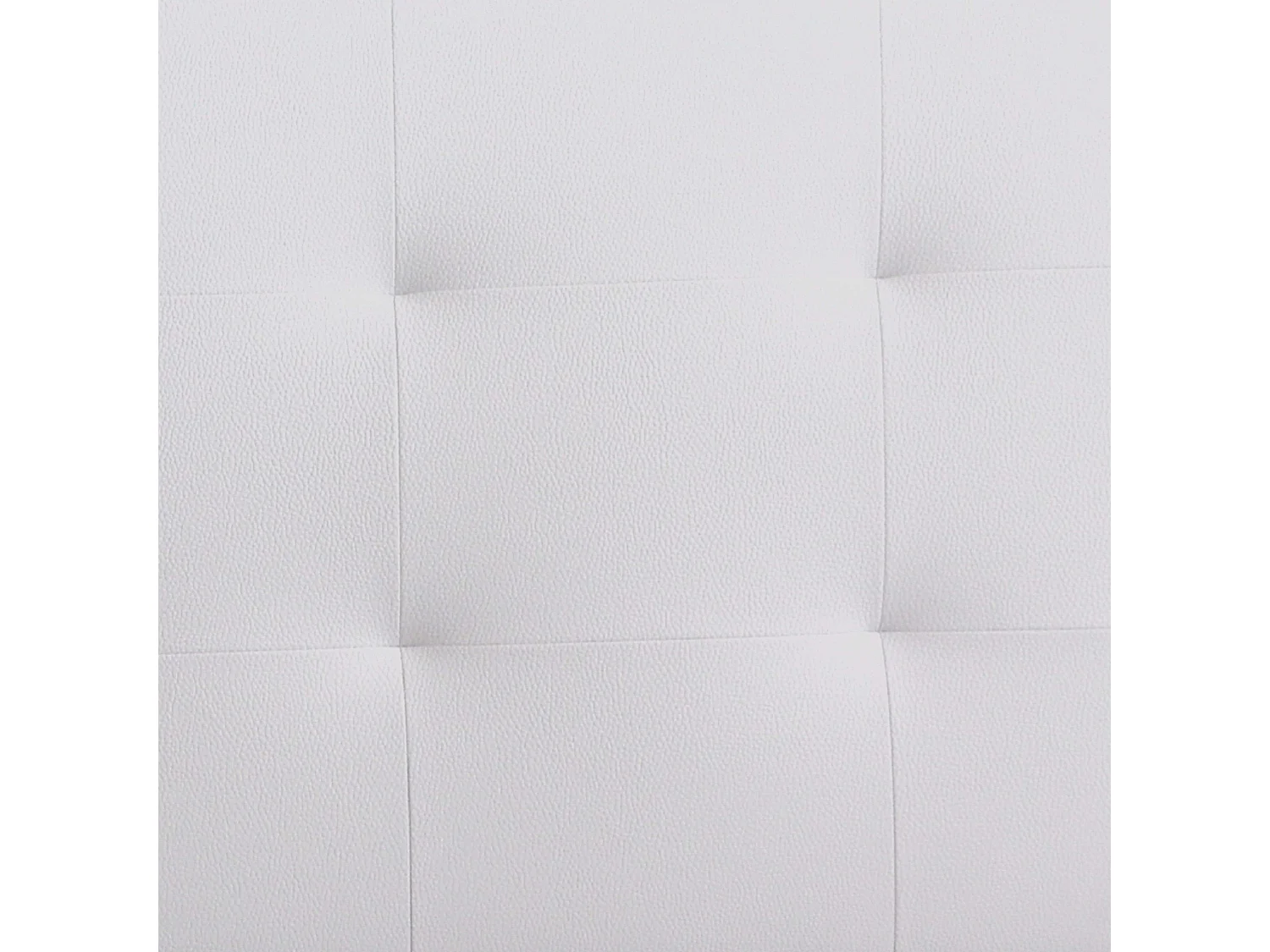 Cabecero Margot Cama Matrimonio Polipiel Blanco 166x62 cm