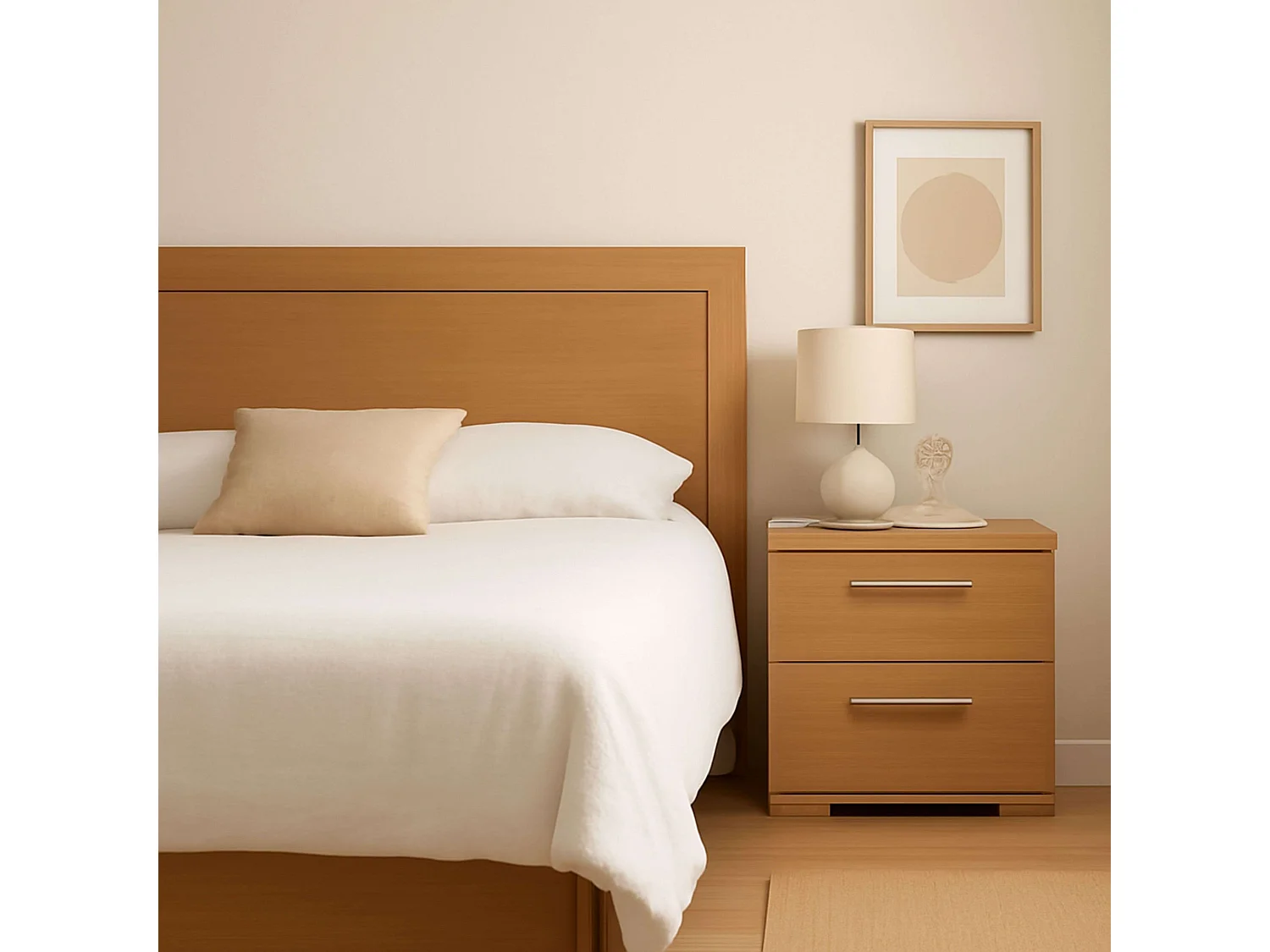 Cabecero Clásica Cerezo 155x60x3 cm Dormitorio