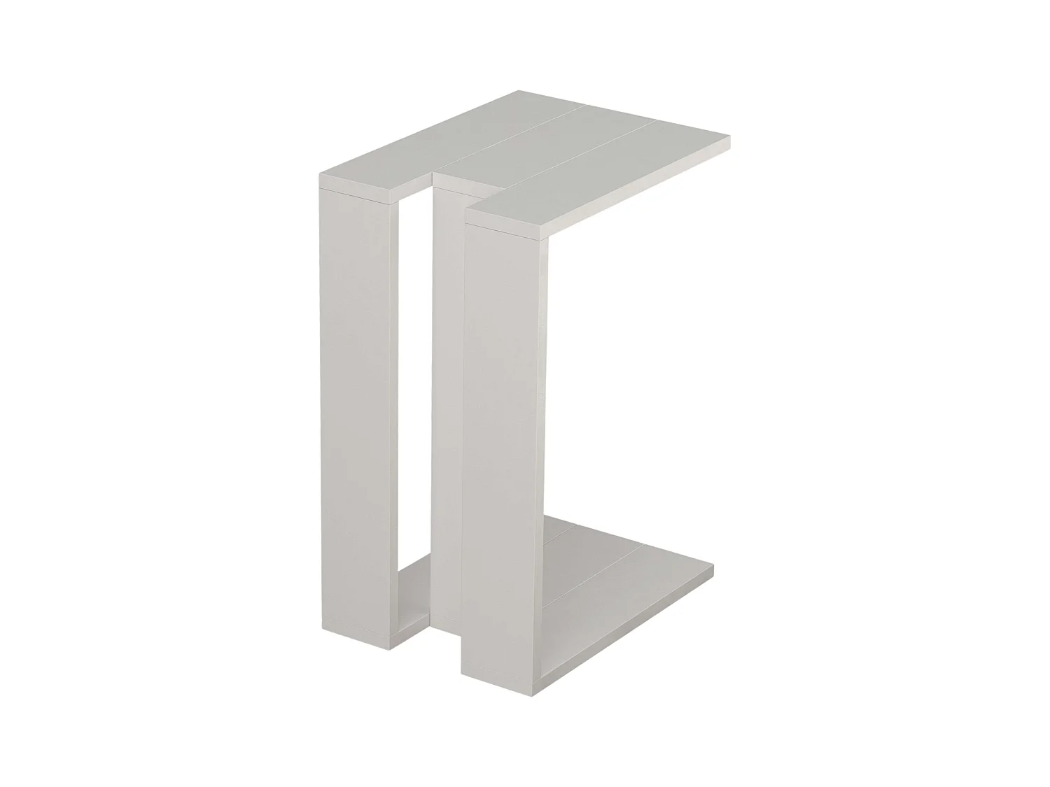 Table d'appoint blanche Tesauro 30 x 57 x 40 cm pour salle à manger