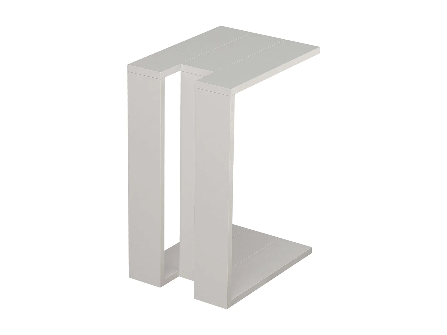 Table d'appoint blanche Tesauro 30 x 57 x 40 cm pour salle à manger