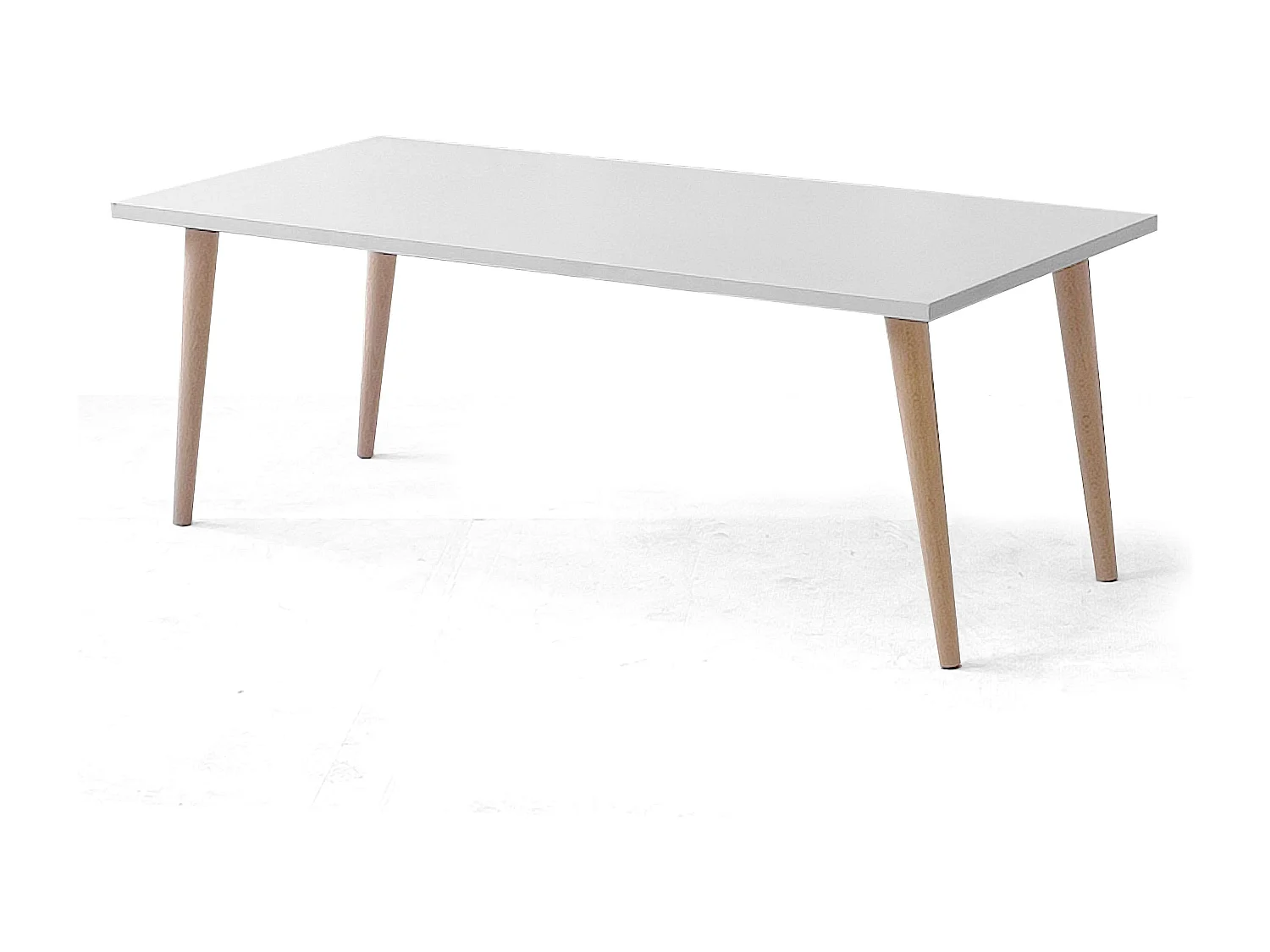 Mesa Centro Couvet Cambrian/Haya 90x40 cm Para Salón Comedor