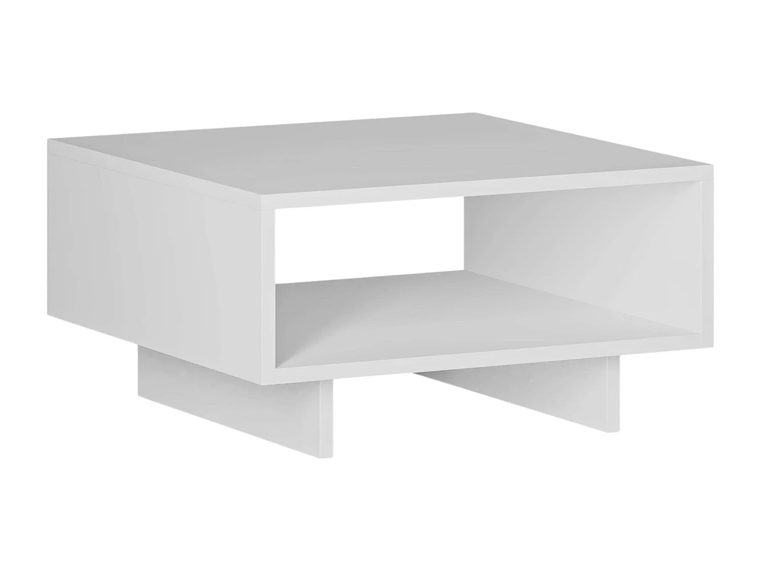 Mesa de Centro Capuchino Blanco 60x32x60cm Comedor
