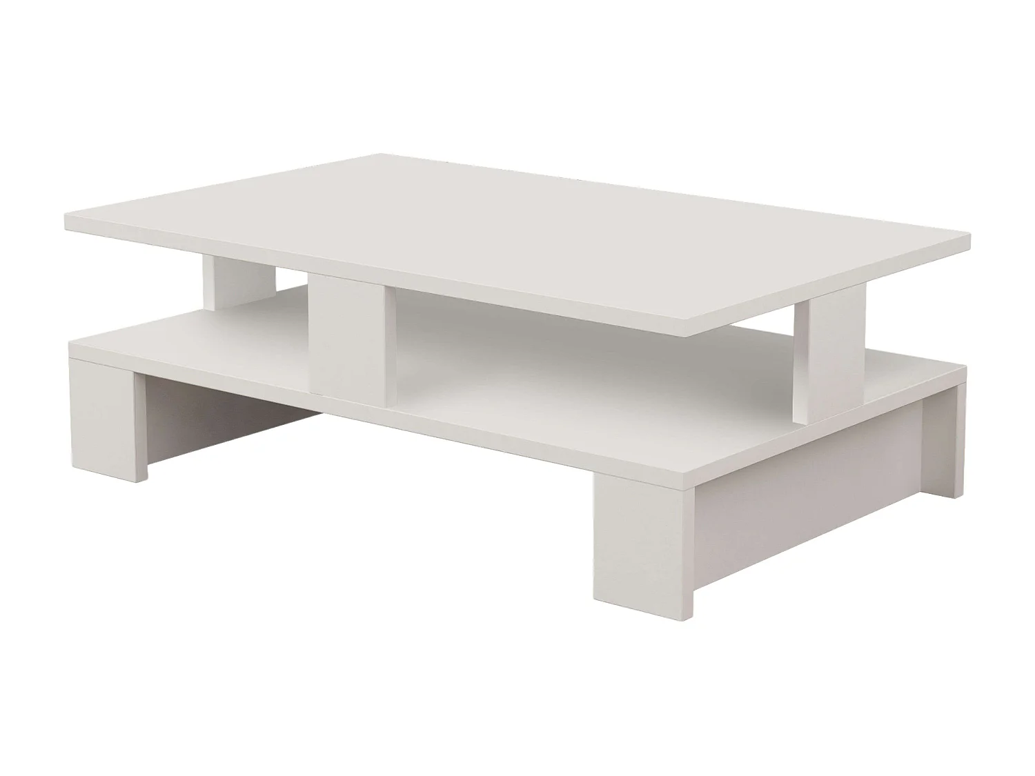 Mesa Centro Palace Blanco 80x28x50cm Comedor Moderno