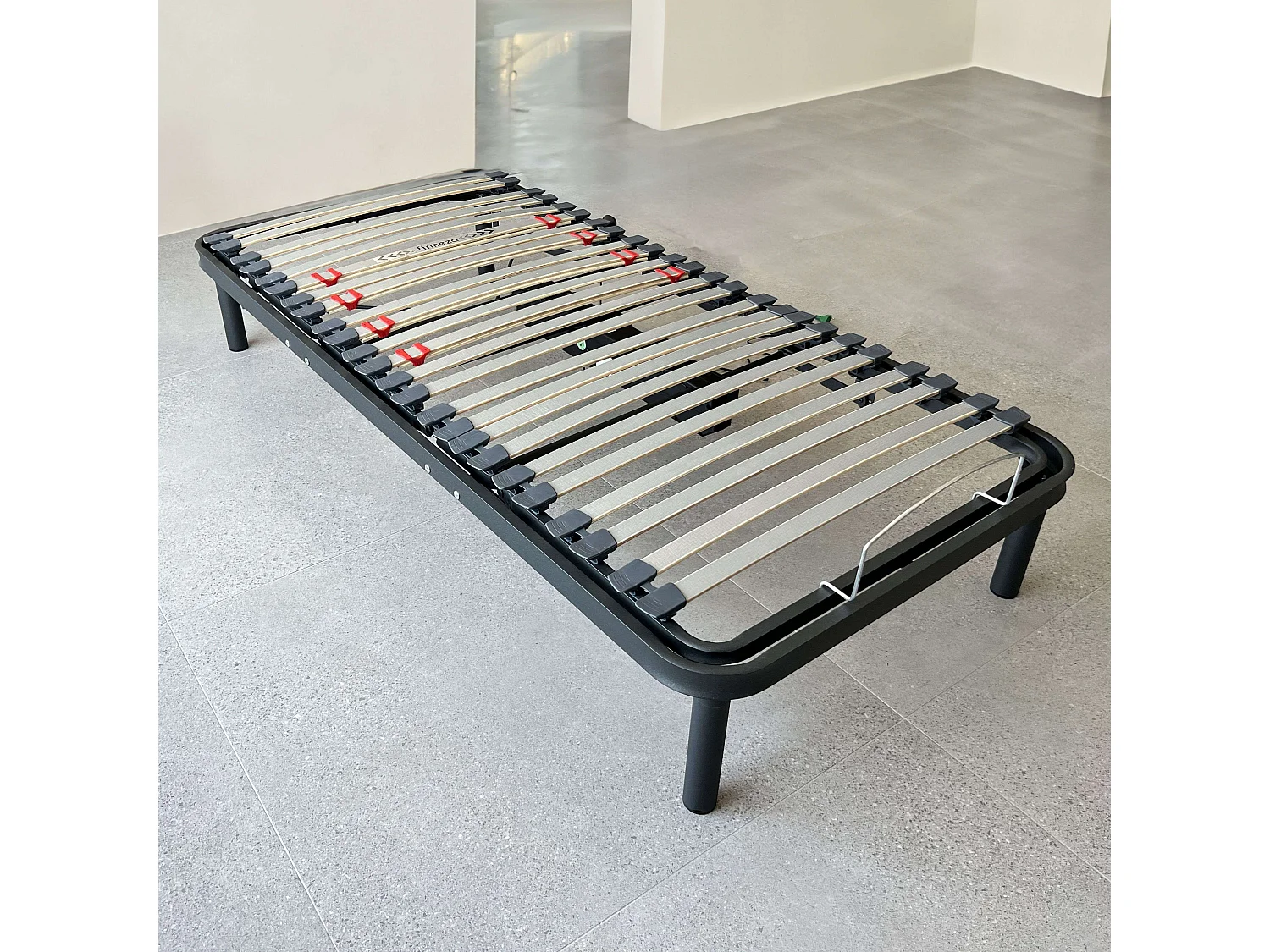 Mesa Centro Fija Acces Roble Hamilton Blanco Mate 92x50 cm