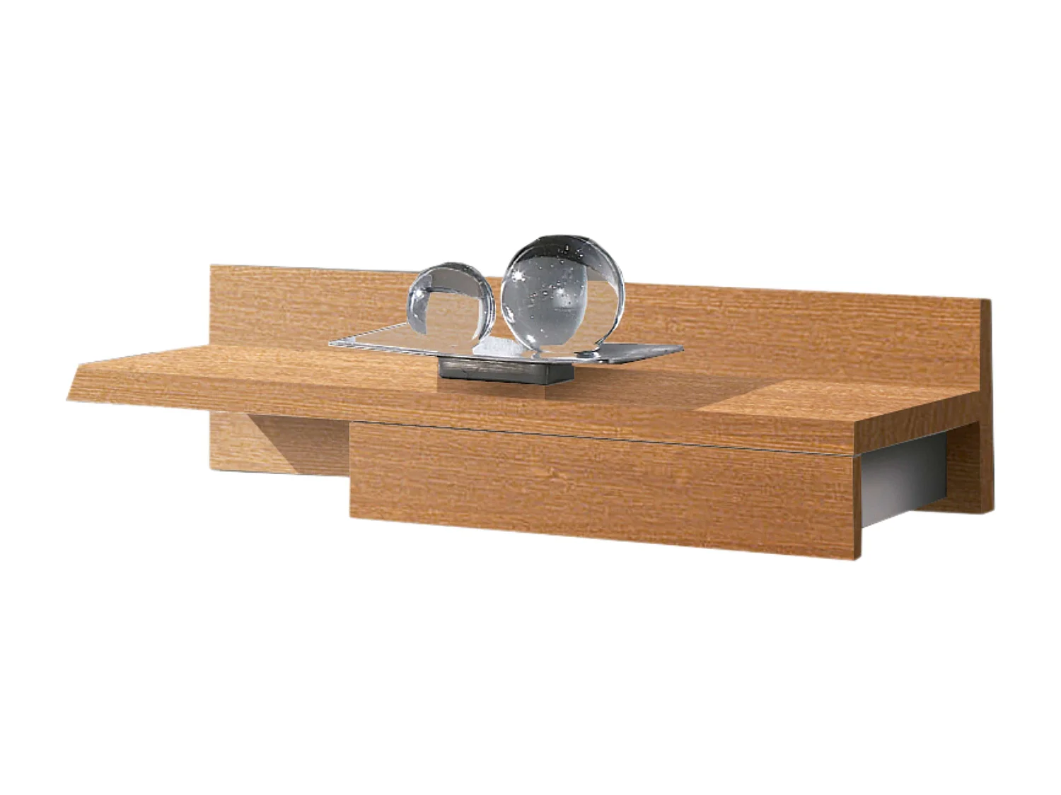 Mueble Entradilla Cajún Recibidor con Almacenaje Color Cerezo 70 cm