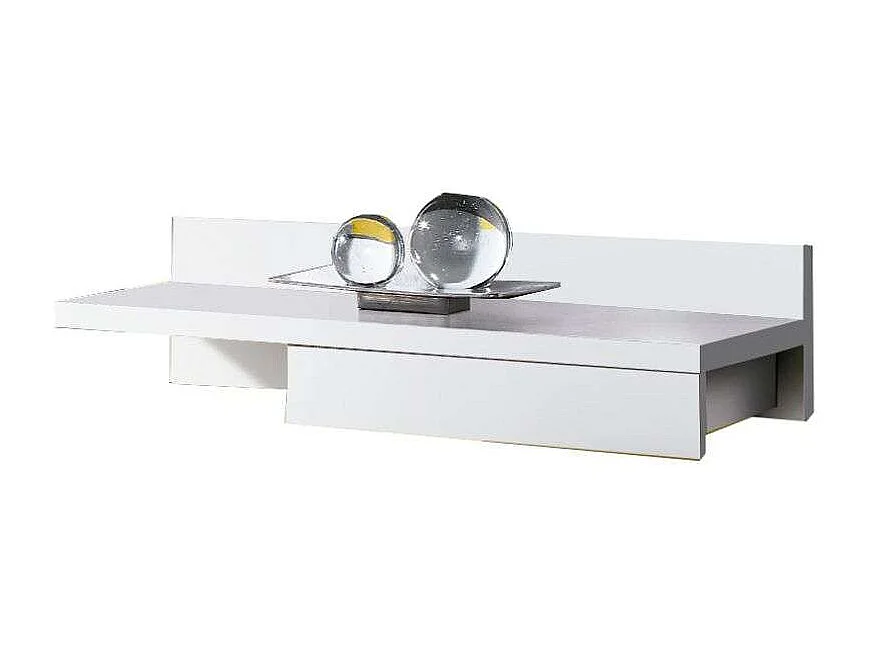 Mueble Entrada Cajún 2 Espejos Blanco 70cm