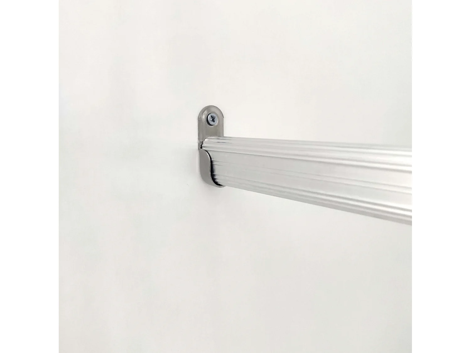 Mueble Entrada Neo Moderno Blanco Mate y Roble, 100 cm