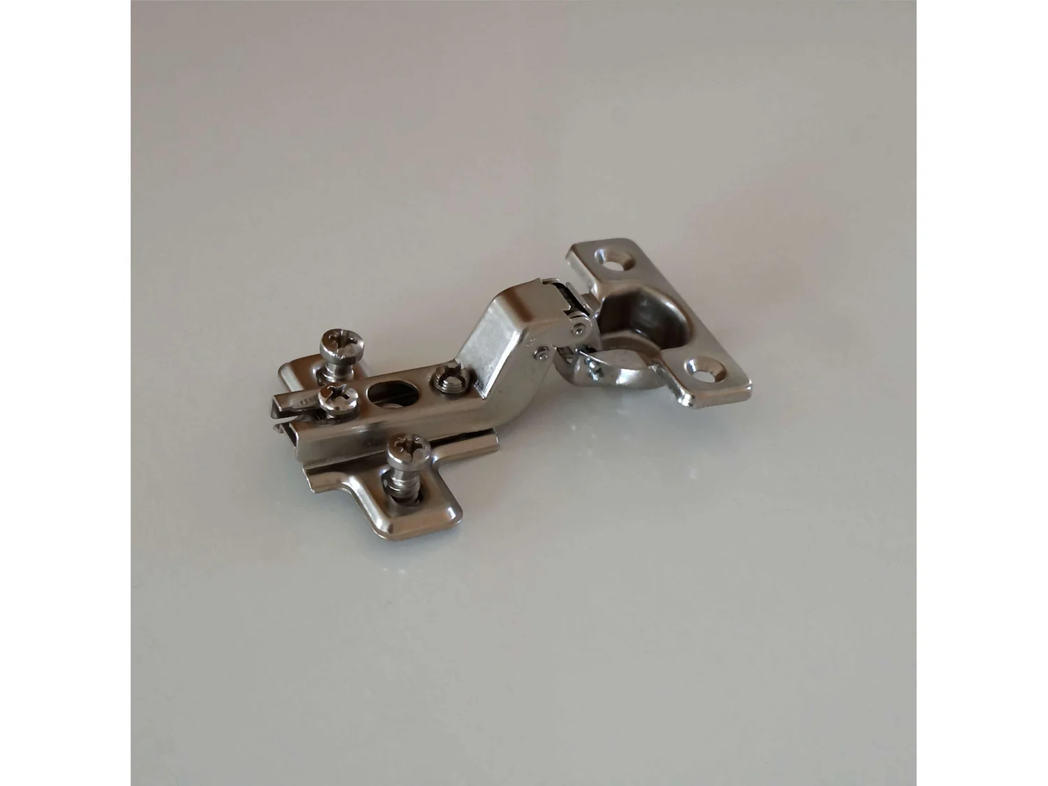 Mueble Entrada Neo Moderno Blanco Mate y Roble, 100 cm