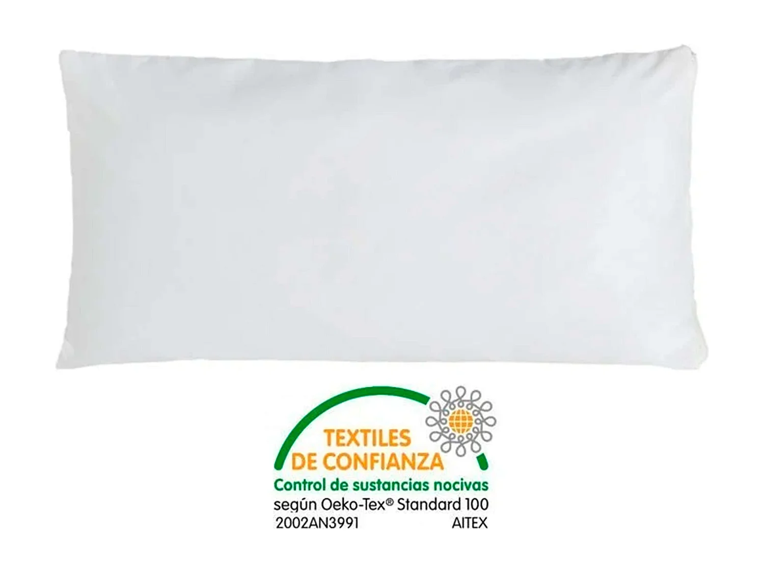 Funda de Almohada Respira Infantil Juvenil 100% Algodón 80 cm