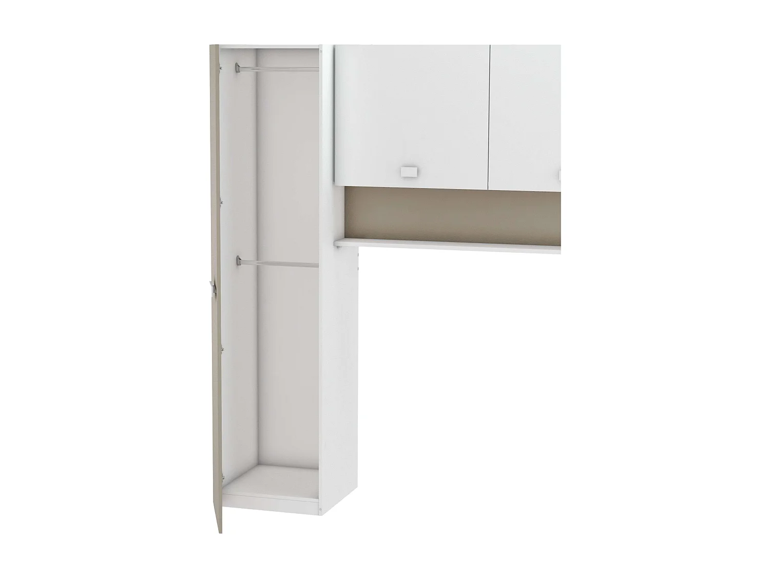 Armario Juvenil Puente Tidy Habitación Infantil 304x203 cm