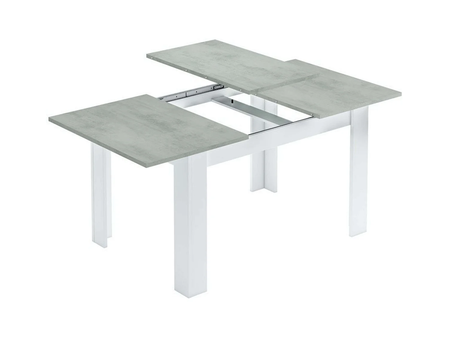 Pack Muebles Salón Comedor: Módulo TV, Mesas Centro y Comedor Blanco