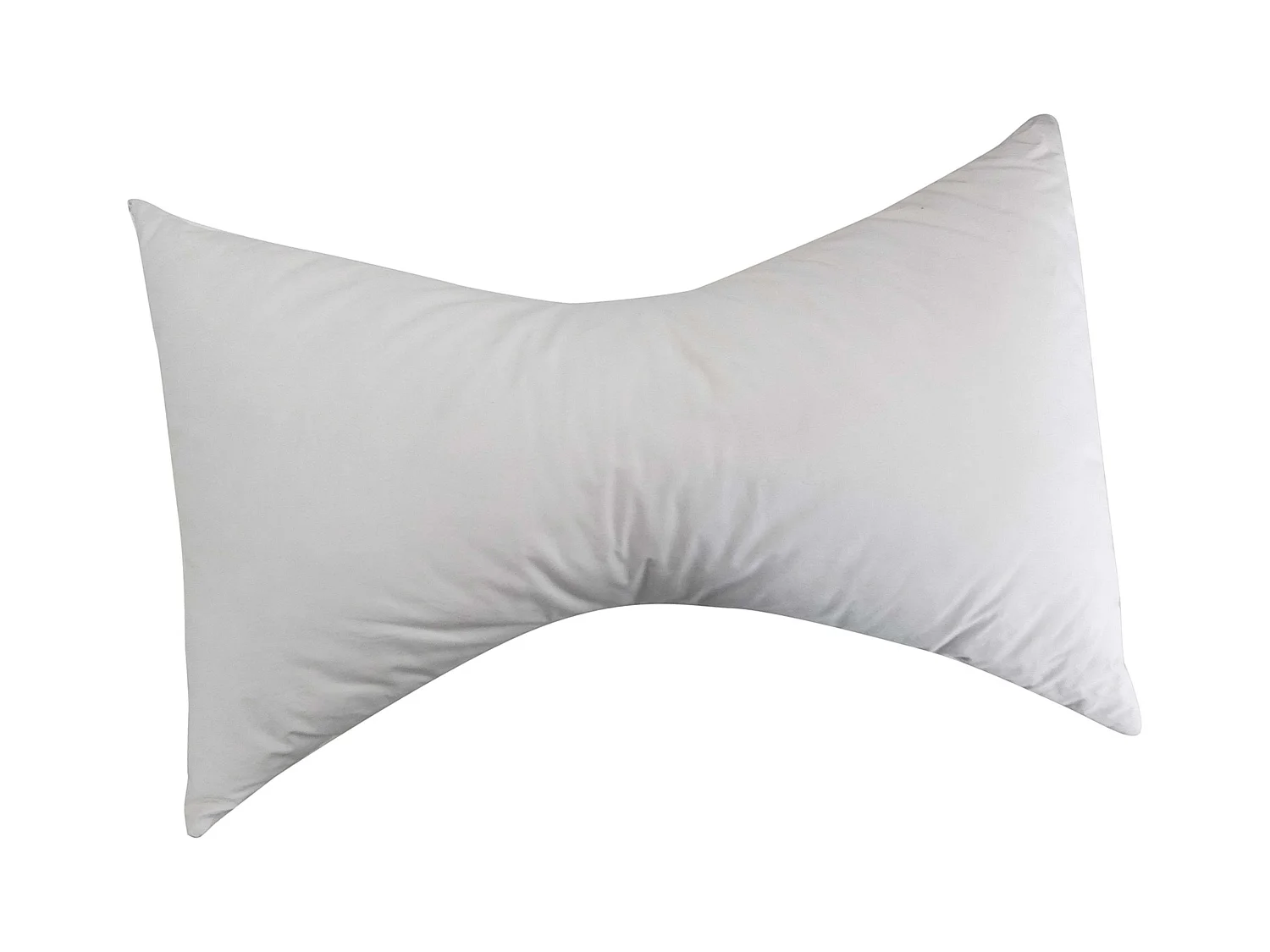 Oreiller Gel Touch Fibre Fermeté Moyenne Coton Blanc 60x40 cm