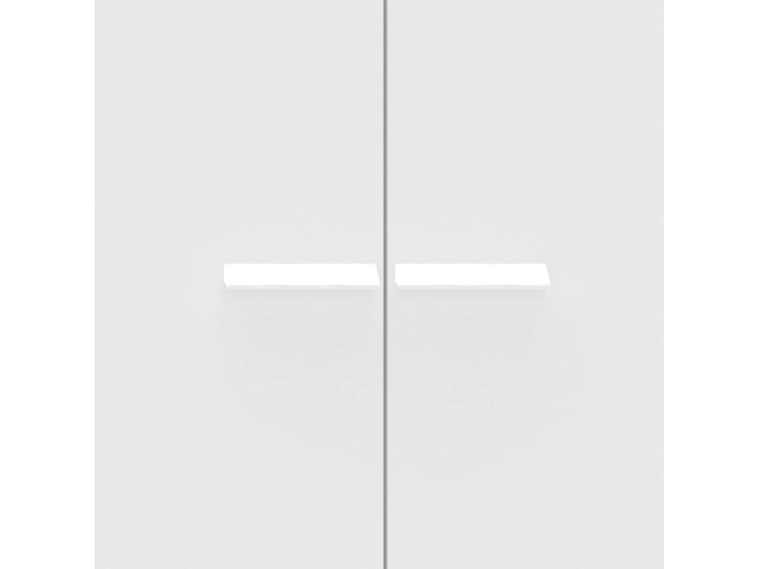 Armario 2 Puertas Abatibles Tibet Roble Cambrian/Blanco Mate 79x180 cm