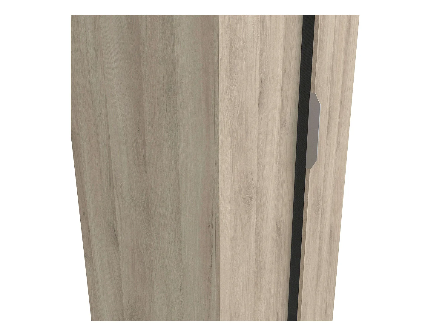 Armario Matrimonio Ghost 2 Puertas Roble Kronberg 80x51 cm