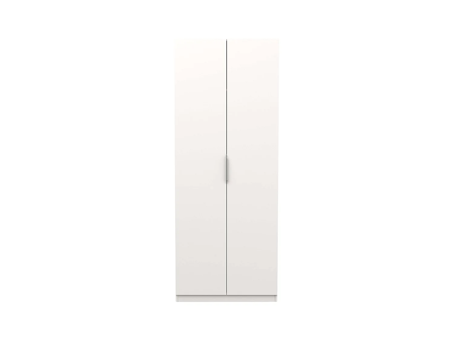 Armario Alto 2 Puertas Ghost Blanco Mate 203x79 cm - Ordenado