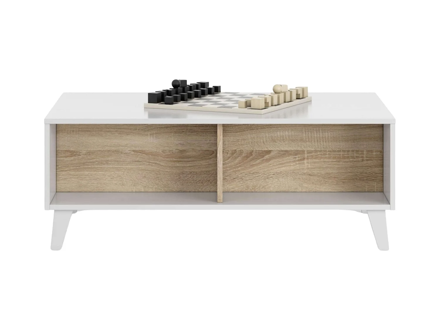 Conjunto Salón Comedor Mueble TV Modular Mesa Centro Elevable Aparador