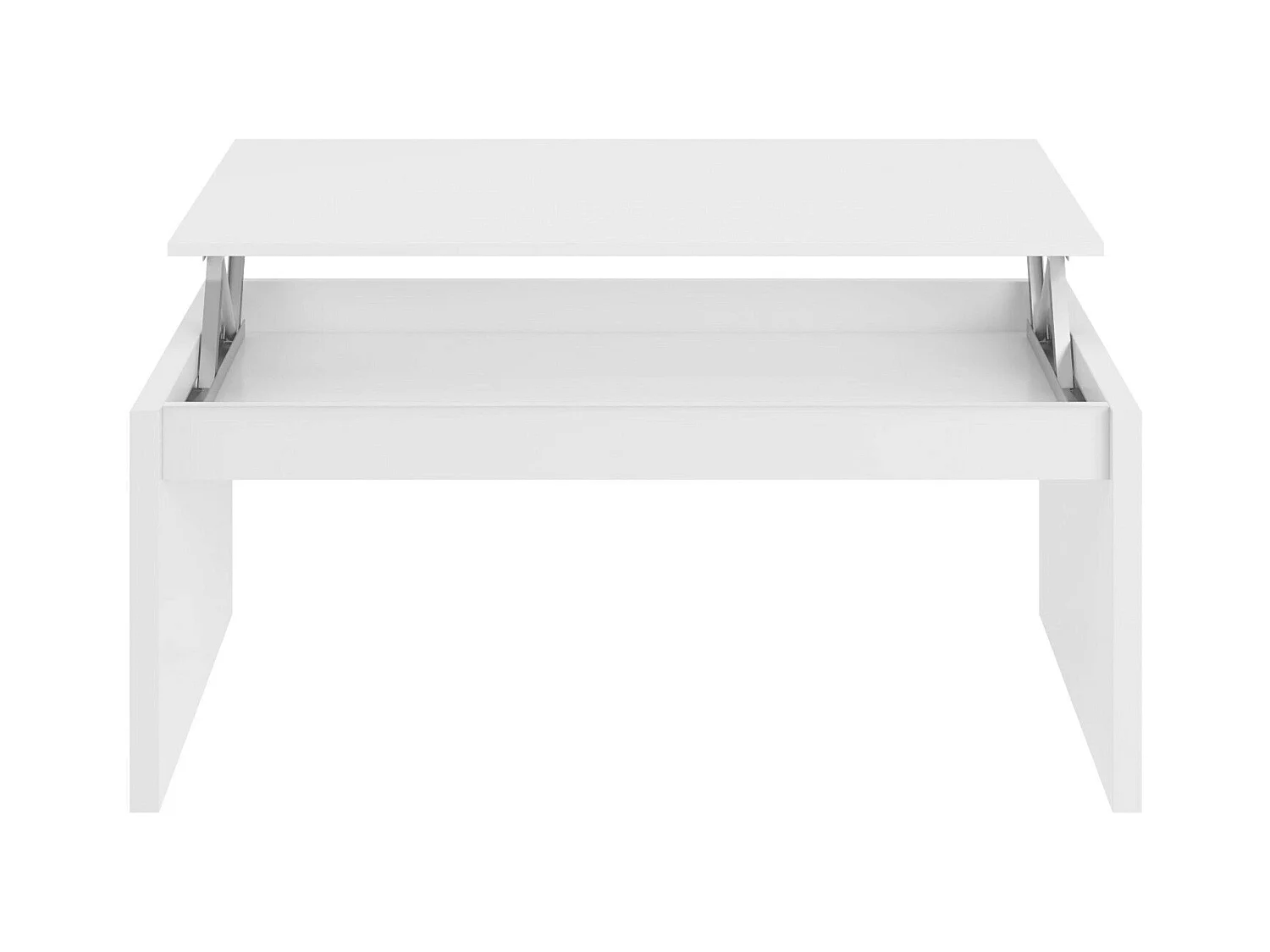 Pack 3 muebles salón blanco brillo y roble canadian