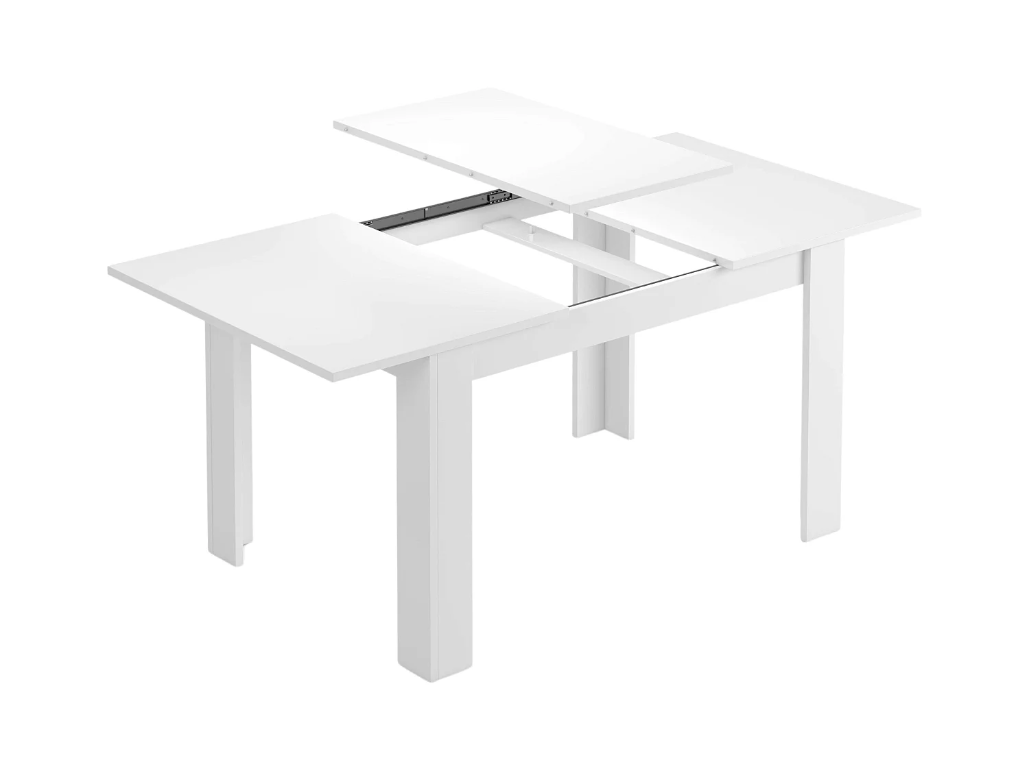 Pack 3 muebles salón blanco brillo y roble canadian