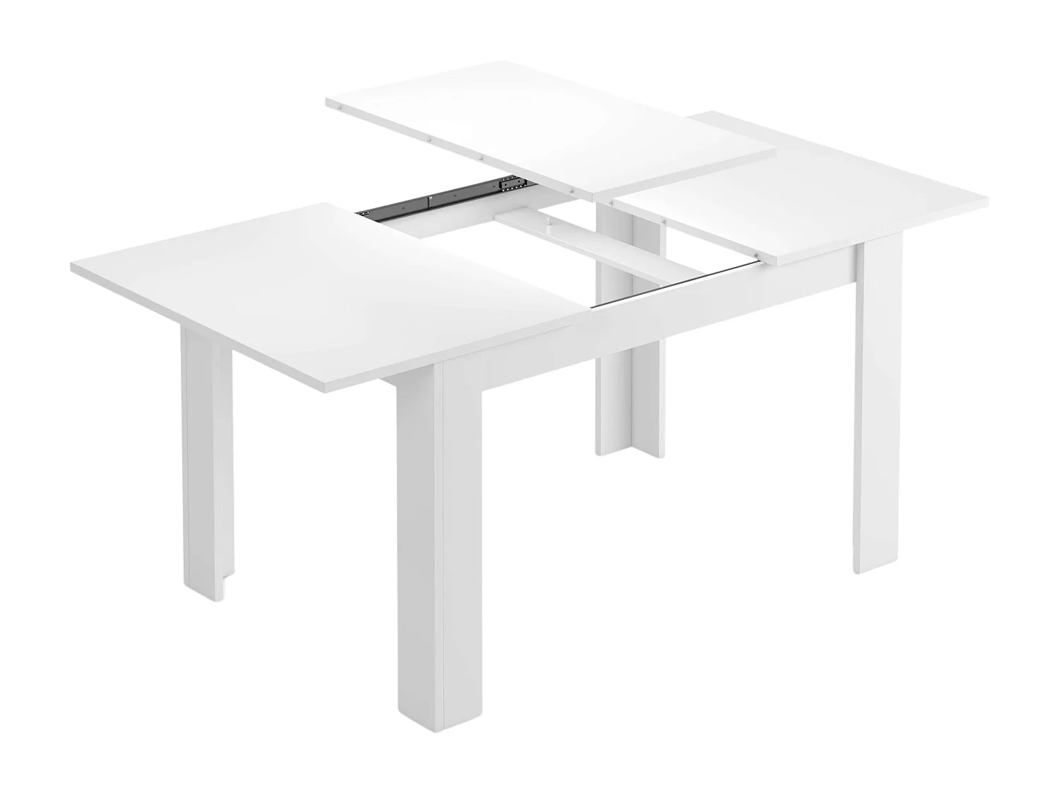 Pack 3 muebles salón blanco brillo y roble canadian