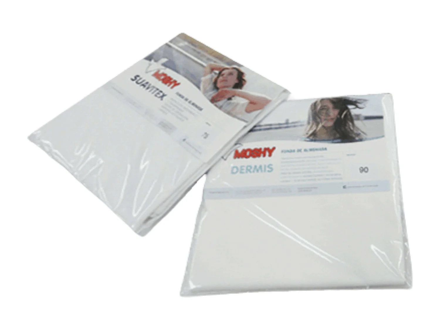 Taie d'oreiller individuelle imperméable anti-acariens Dermis White 90 cm