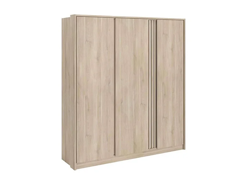 Armario Eik 3 puertas Roble Japonés 185x203 cm