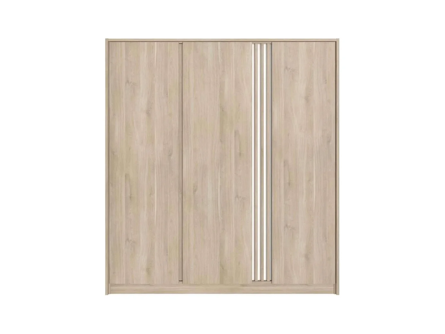 Armario Eik 3 puertas Roble Japonés 185x203 cm