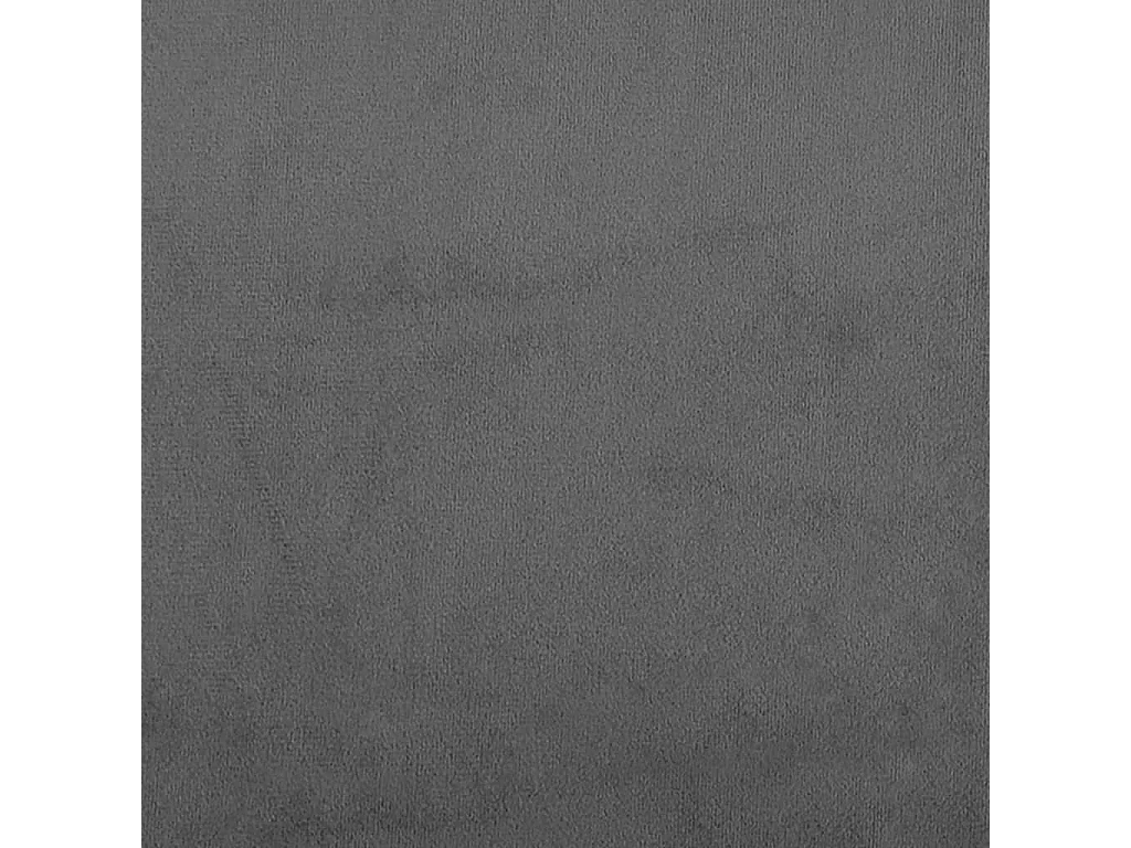 Sofá cama de 2 plazas de terciopelo gris oscuro