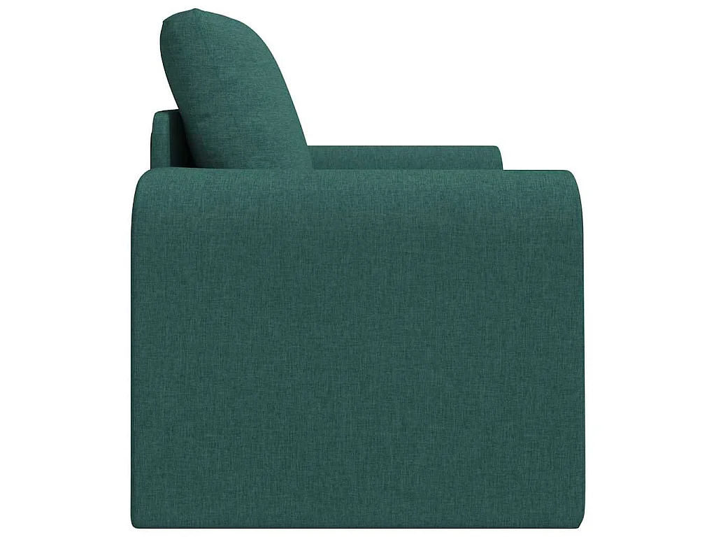 Canapé-Lit Vert foncé 98 x 71 x 83 cm tissu