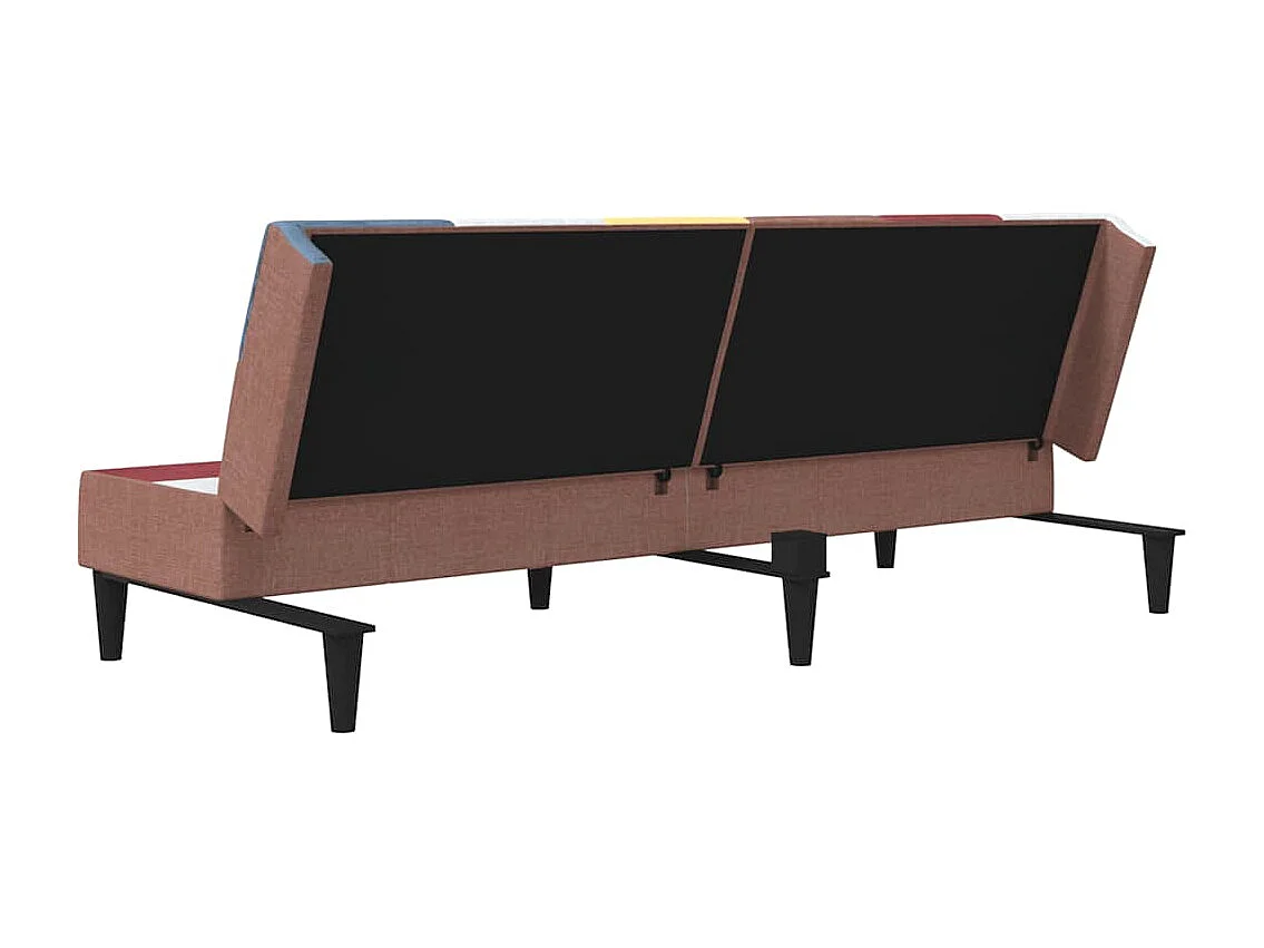 Sofá cama de tela de 2 plazas