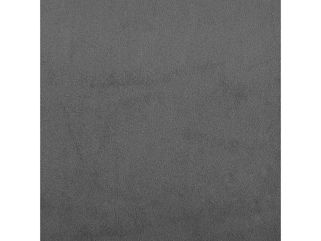 Sofá cama de 2 plazas de terciopelo gris oscuro