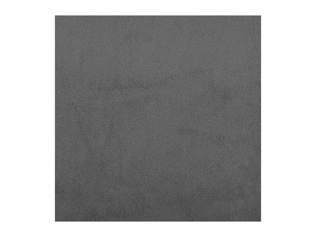 Donkergrijze fluwelen 2-zits slaapbank