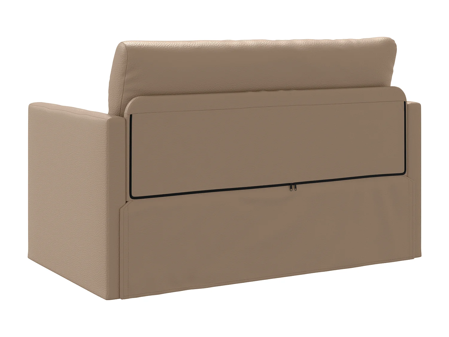 Canapé-Lit Cappuccino 124 x 71 x 78 cm Cuir artificiel