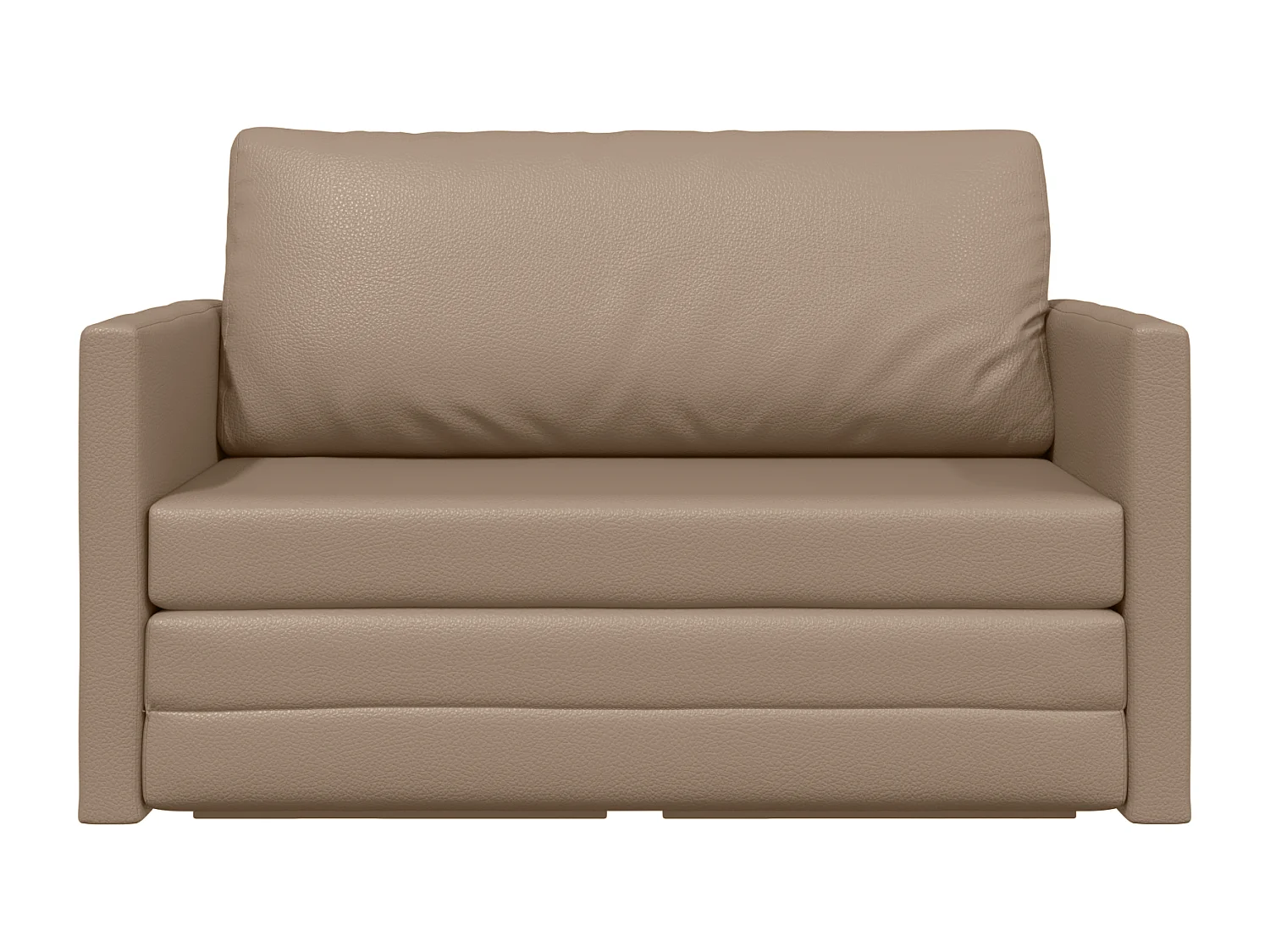 Canapé-Lit Cappuccino 124 x 71 x 78 cm Cuir artificiel