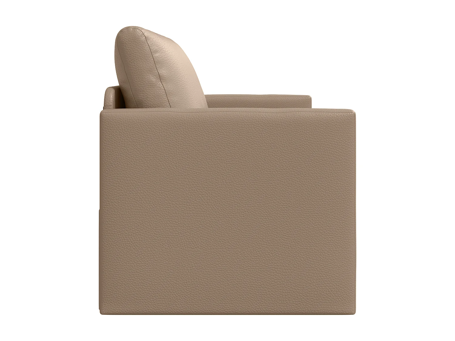 Canapé-Lit Cappuccino 124 x 71 x 78 cm Cuir artificiel