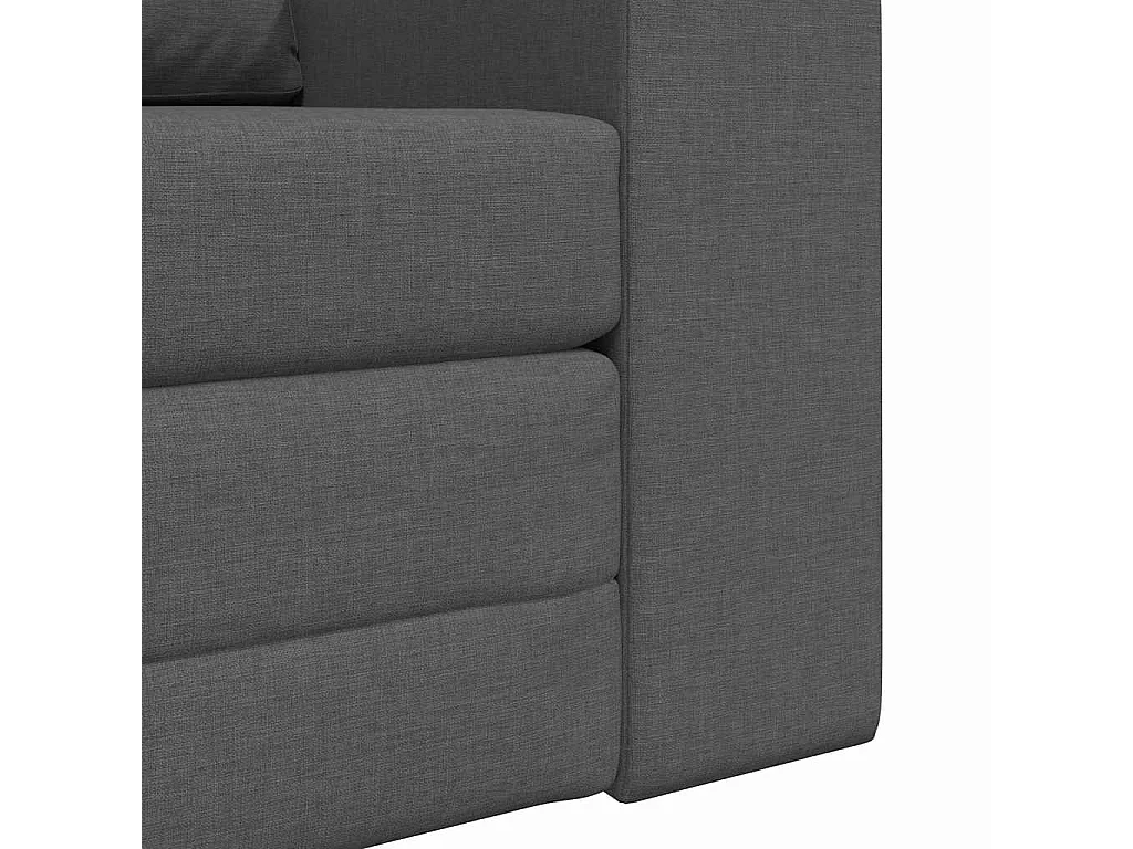 Canapé-Lit Gris foncé 98 x 71 x 83 cm tissu