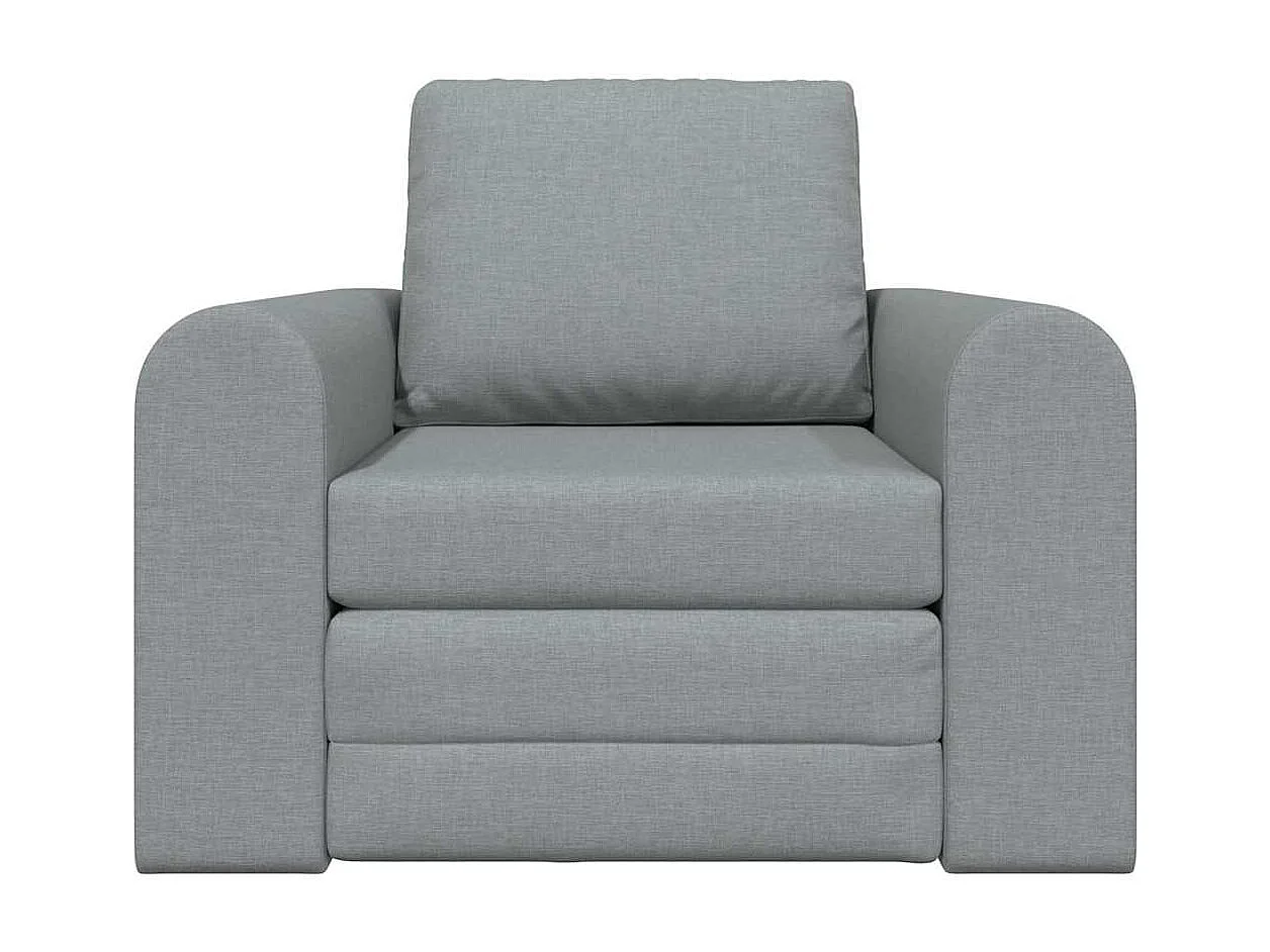 Canapé-Lit Gris clair 98 x 71 x 83 cm tissu